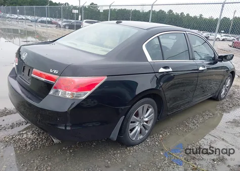 2011 Honda Accord 3.5 Ex-L из США, поврежденный, VIN 1HGCP3F84BA021214